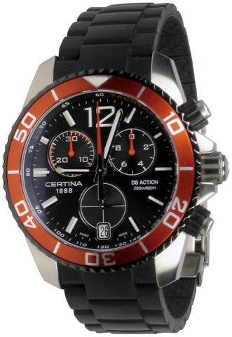 Certina - DS Action Chronograph Black Dial Swiss Men's Watch C013.417.27.057.00
