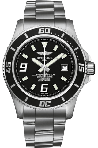 Breitling - Superocean 44 Black - Luxury Watch Rental