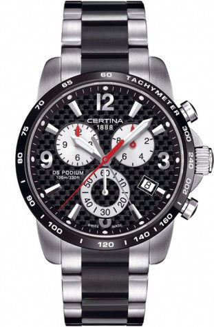 Certina - DS Podium Big Size Chronograph Swiss Mens Watch C001.617.22.207.00